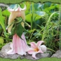 Filzelfchen mit Blüte