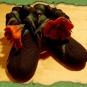 Mohnblumenschuhe